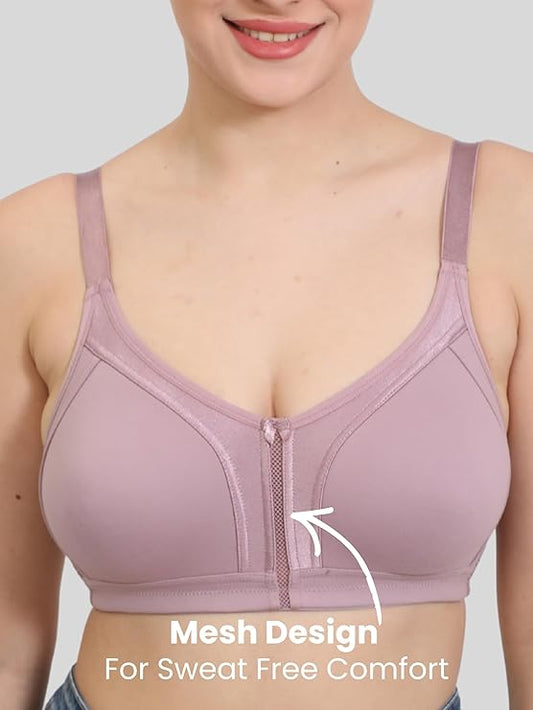 Minimizer Everyday Bra-Pack of 2 Bra(LILAC-SOFT PLUM)
