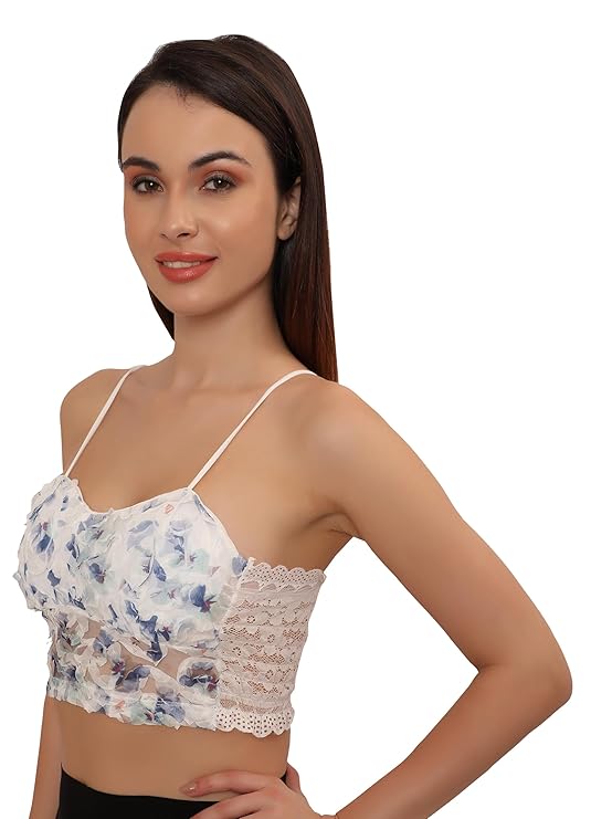 Floral Lace Straps Bralette