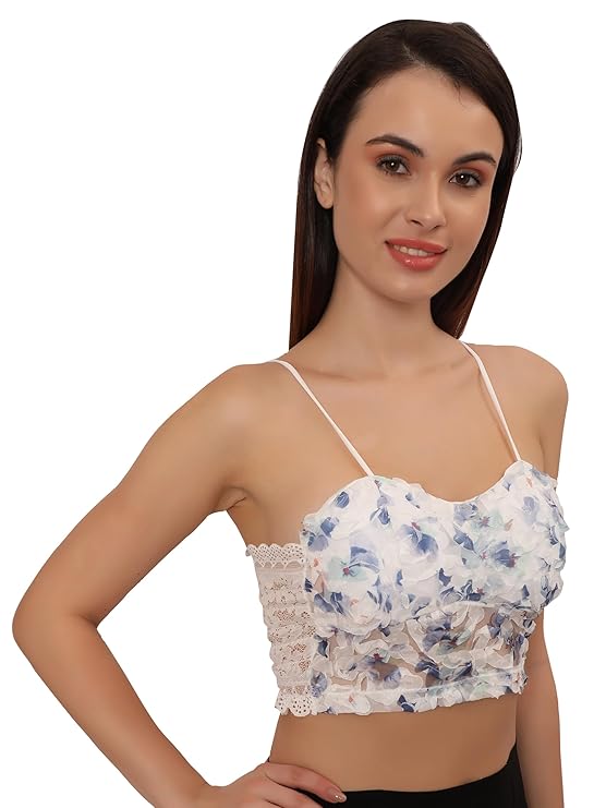 Floral Lace Straps Bralette