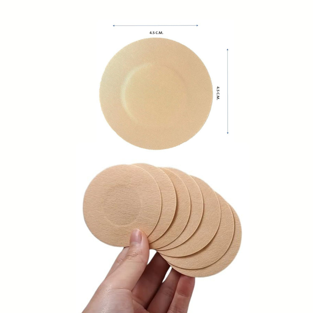 Ultra-Thin Disposable Nipple Pasties, (Pack of 5 Pairs)