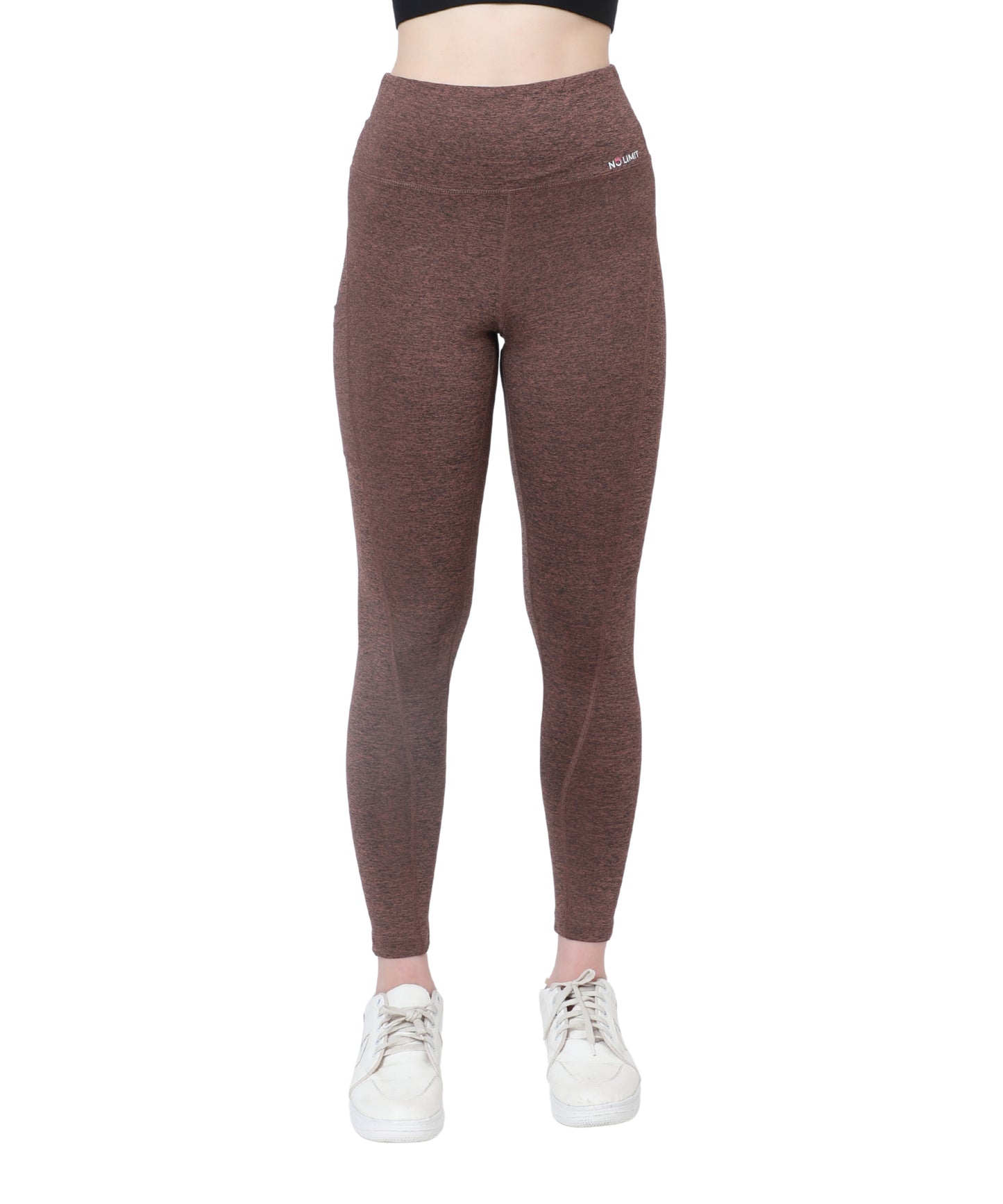 High Waist Gym Leggings with Side Pocket, 4-Way Stretch, Squat-Proof, Moisture-Wicking for Gym, Fitness, Training, Yoga & Activewear
