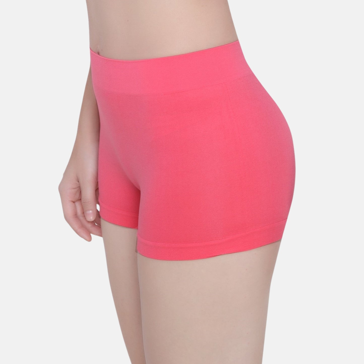 Nylon Spandex Seamless Boyshorts Panty