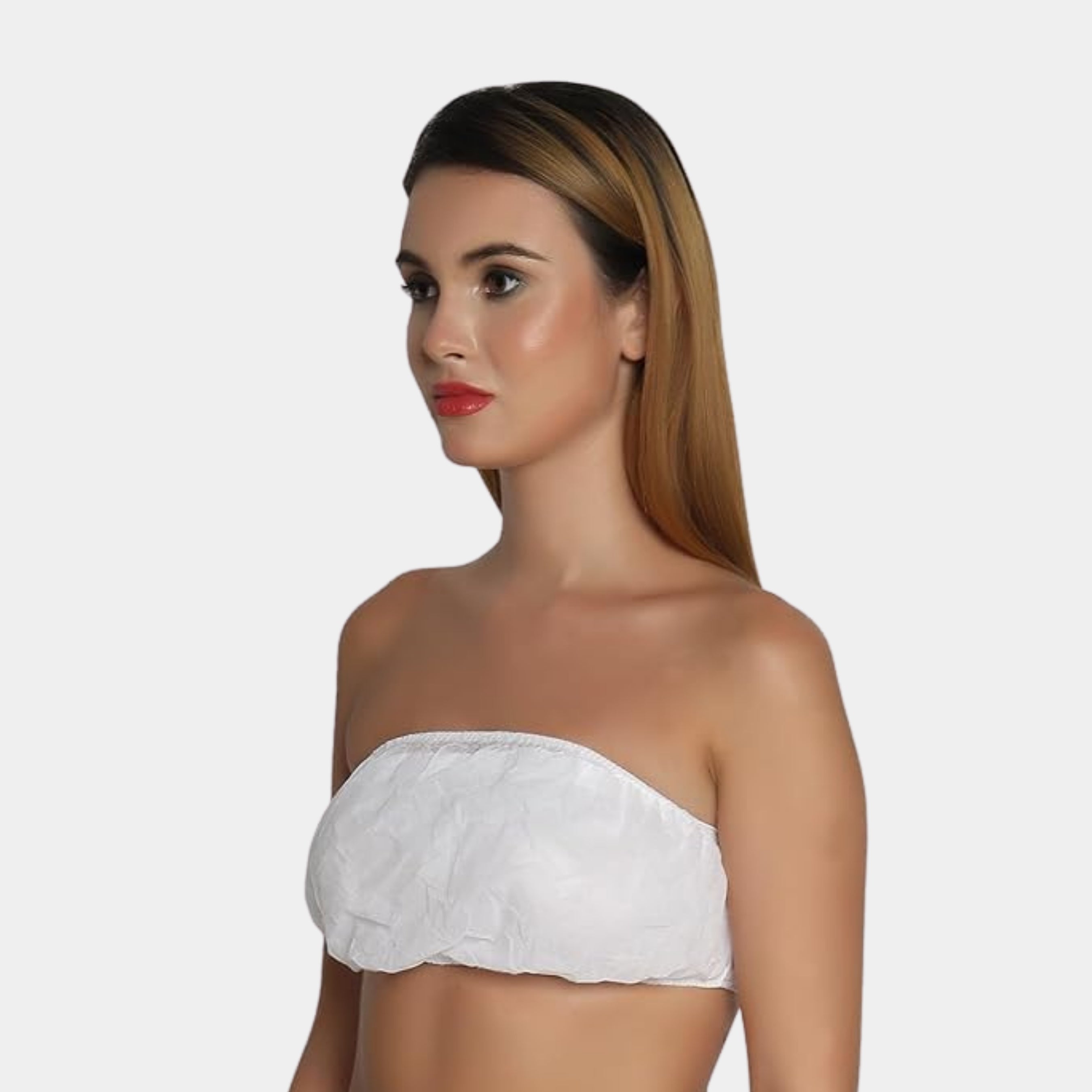 Girls Polypropylene Nonwoven Disposable Backless Bra