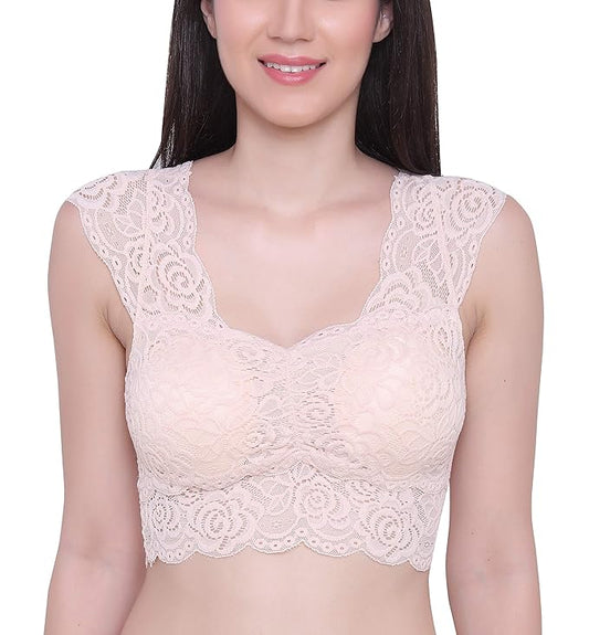 Soft Floral Lace Bralette