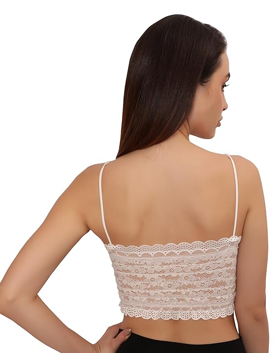 Floral Lace Straps Bralette