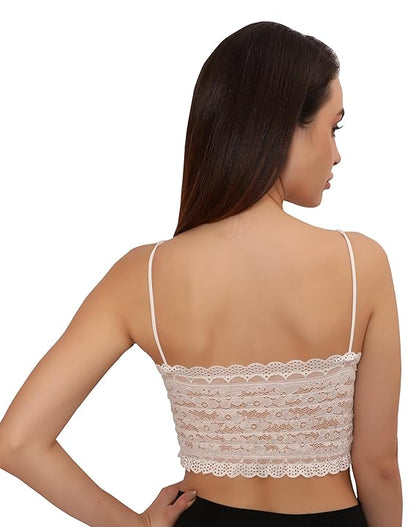 Light & Padding Seamless Breathable Stretchable Spaghetti Straps