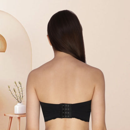 Padded Wire Free Stretchable Seamless Strapless Breathable Pull On Bralette Bras