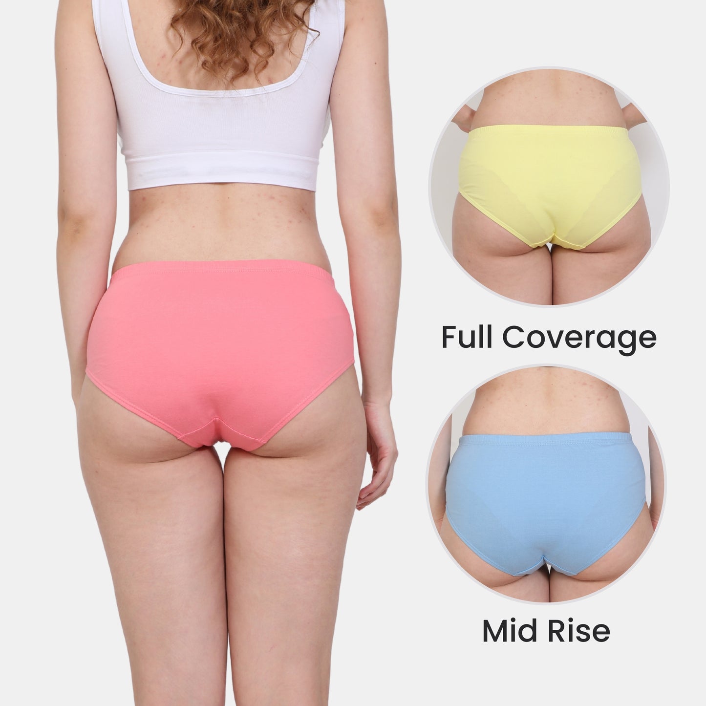 Soft Stretchable Concealed Waistband Everyday Panty