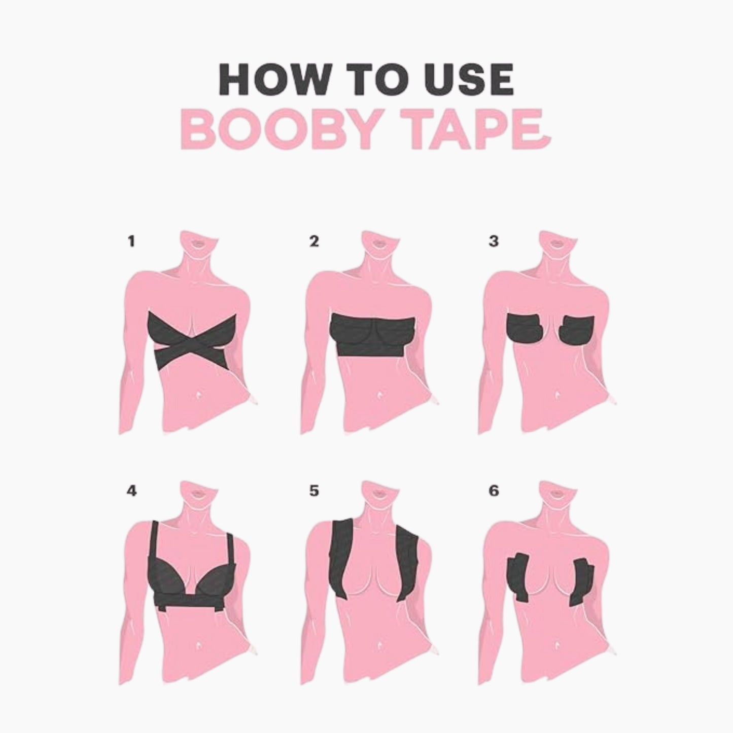 Booby Tape for Strapless Dress