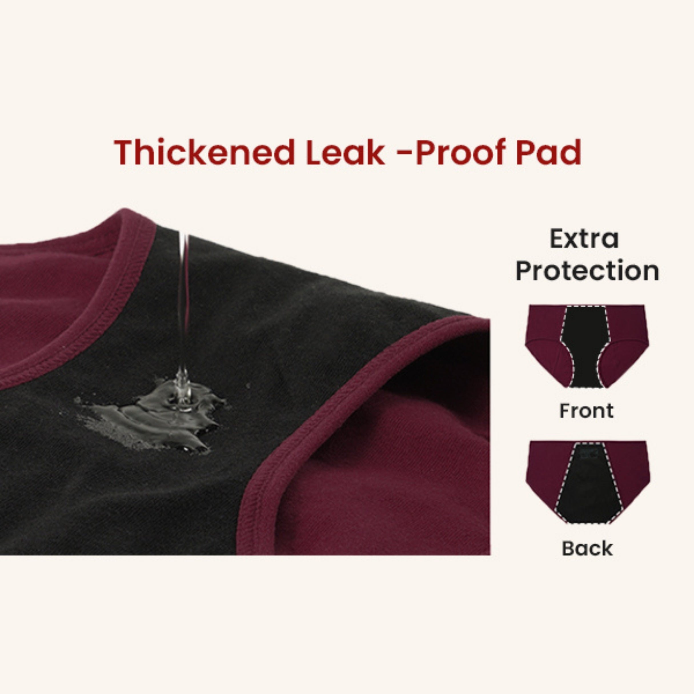 Reusable Bamboo Cotton Period Panty