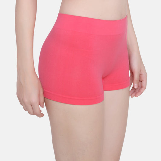 Nylon Spandex Seamless Boyshorts Panty
