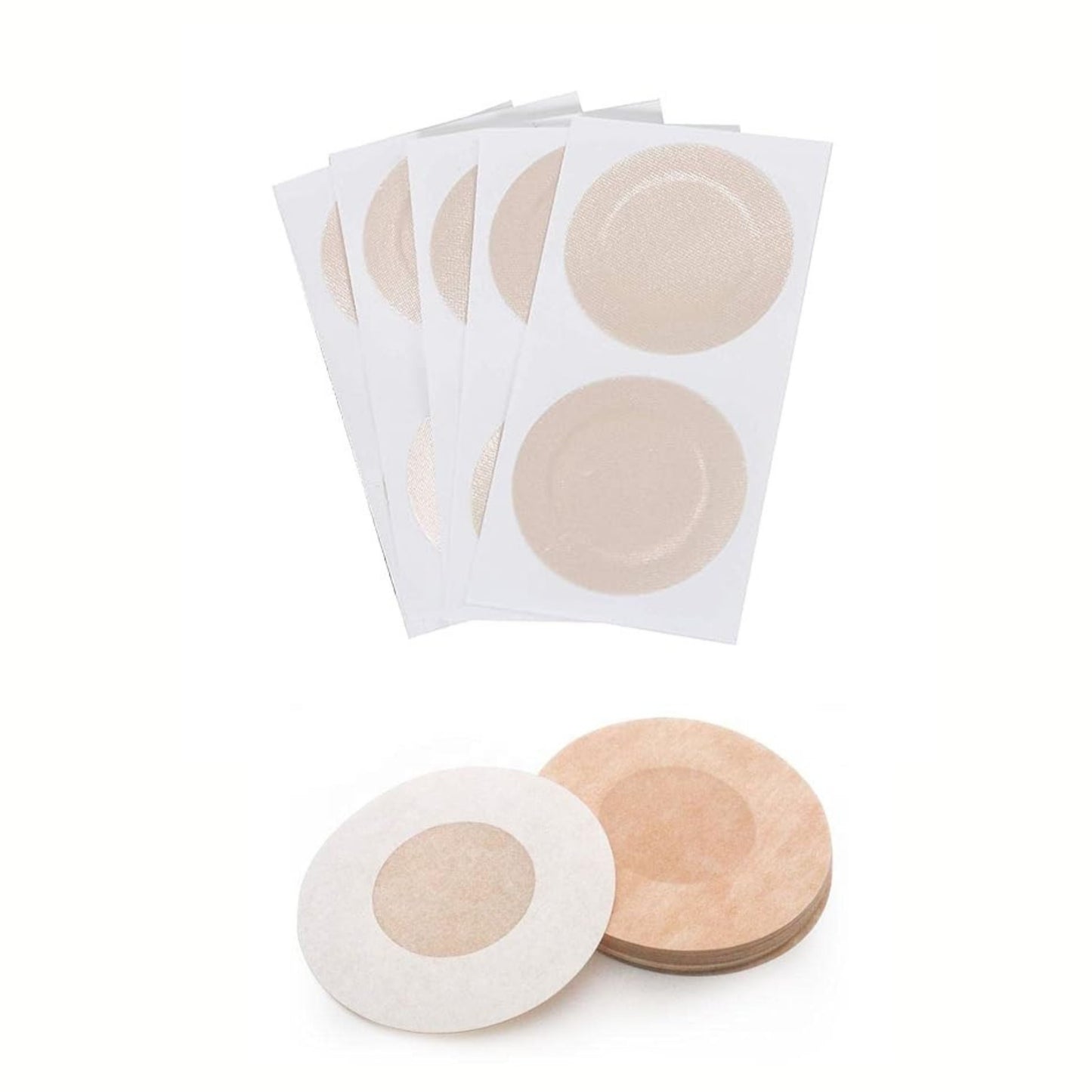 Ultra-Thin Disposable Nipple Pasties, (Pack of 5 Pairs)