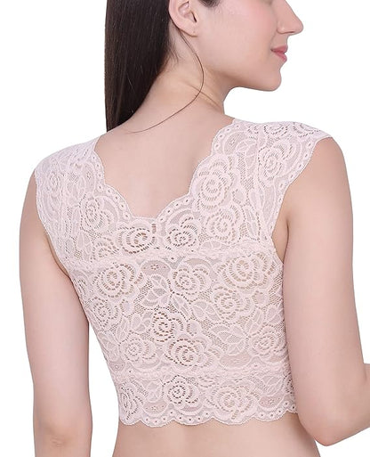 Soft Floral Lace Bralette
