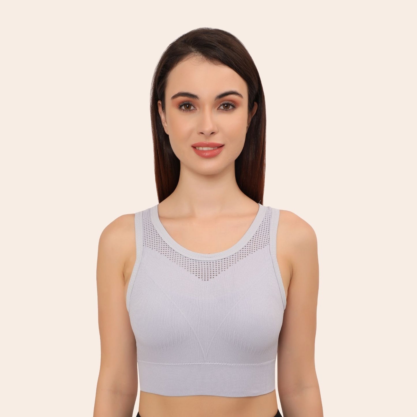 High Support Padded Wireless Sports Bra