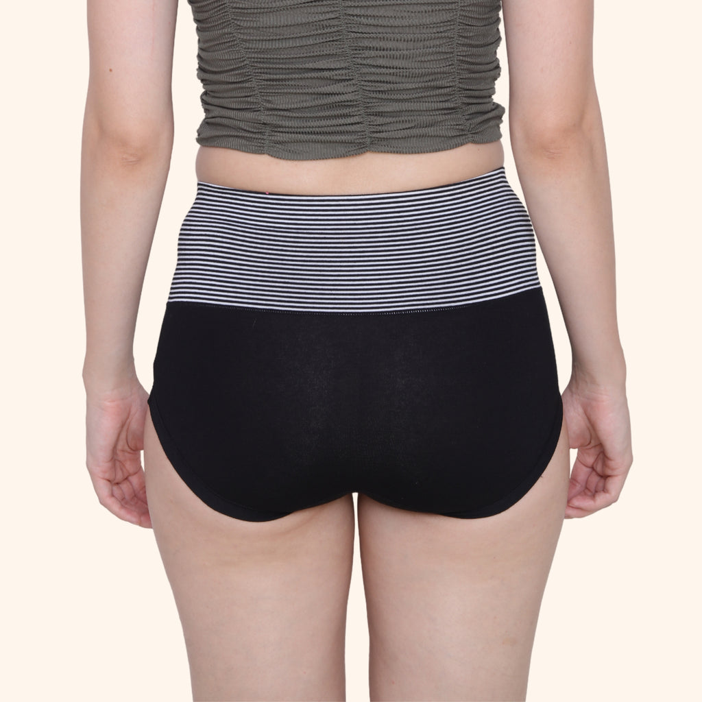 High Waist Full Coverage Brief Panty