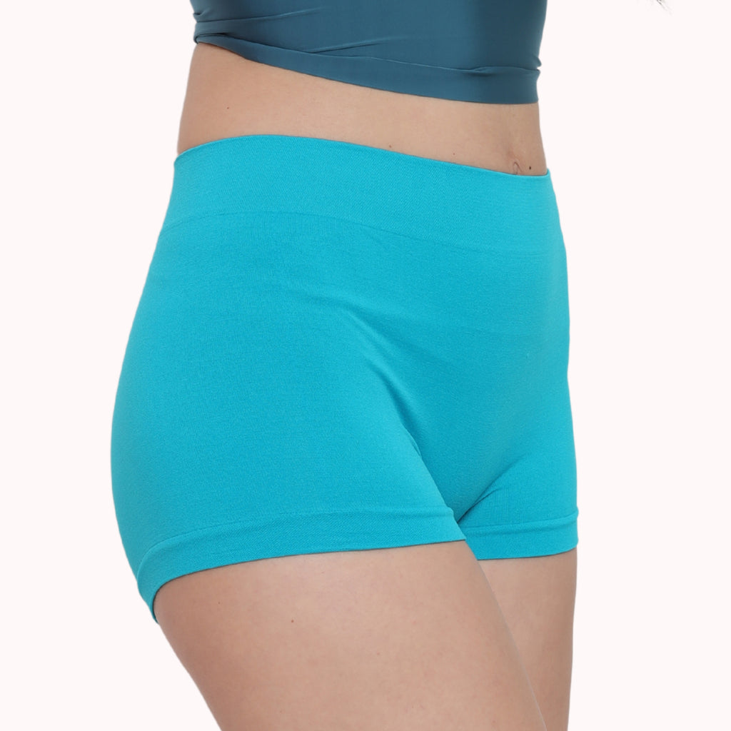 Nylon Spandex Seamless Boyshorts Panty