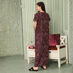 Printed Full-Length Night Gown