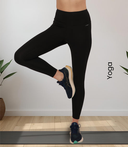 Nylon Spandex High Waist Ankle Length Legging