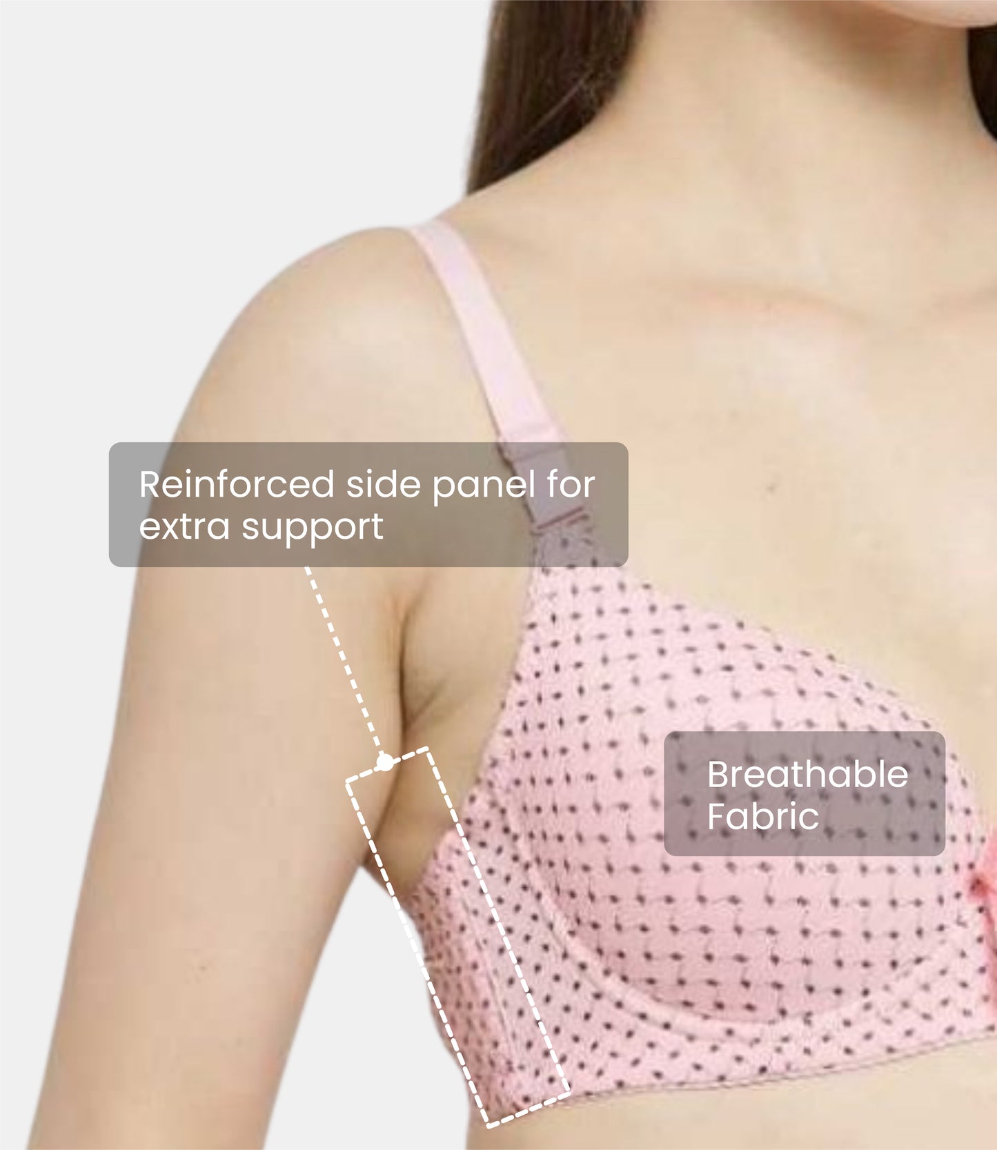 Women's Lace Padded Underwire Push Up Bra
