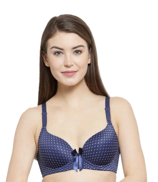 Women's Lace Padded Underwire Push Up Bra