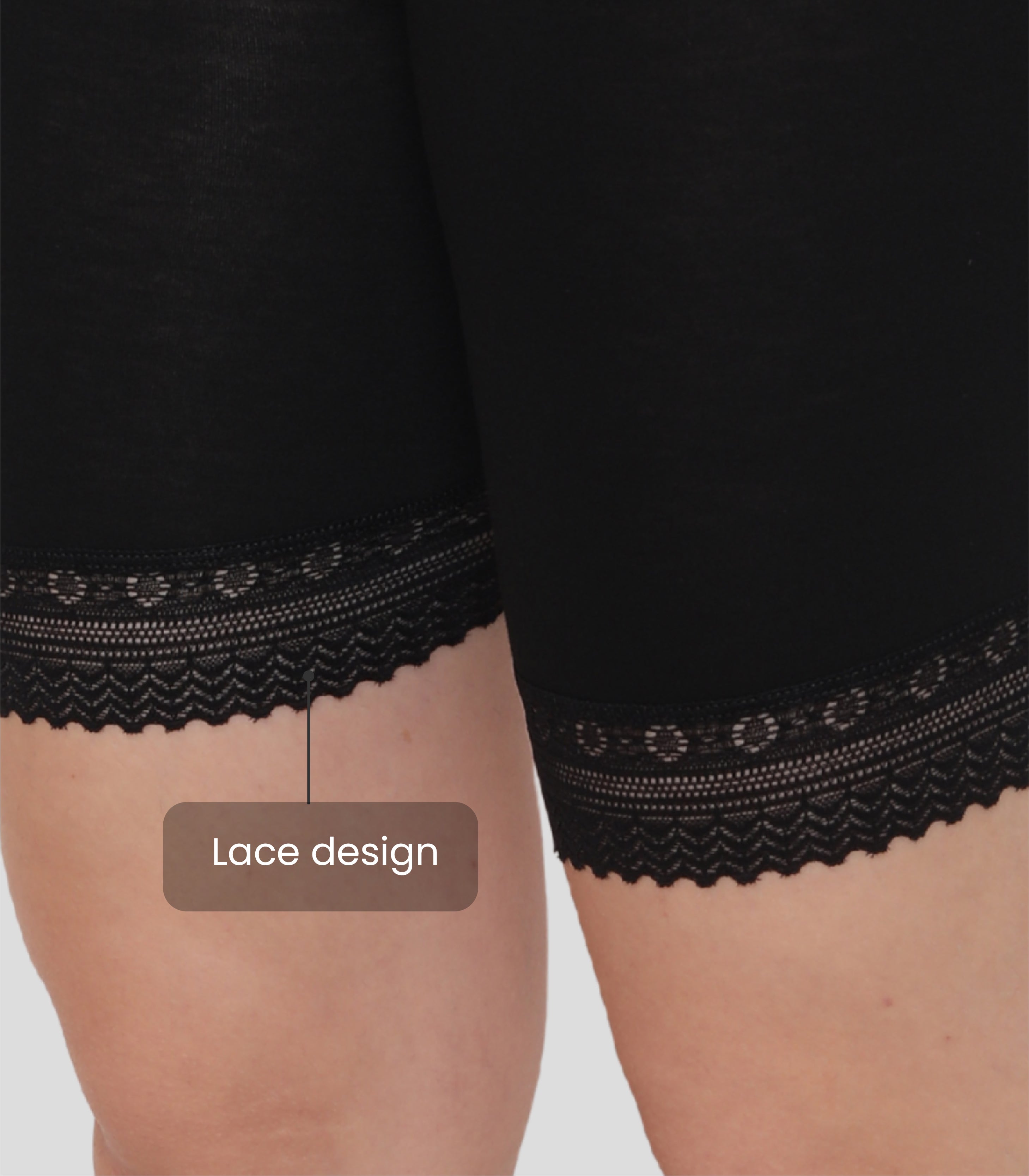 Bamboo Spandex Mid Rise Under Skirt Under Dress Shorts