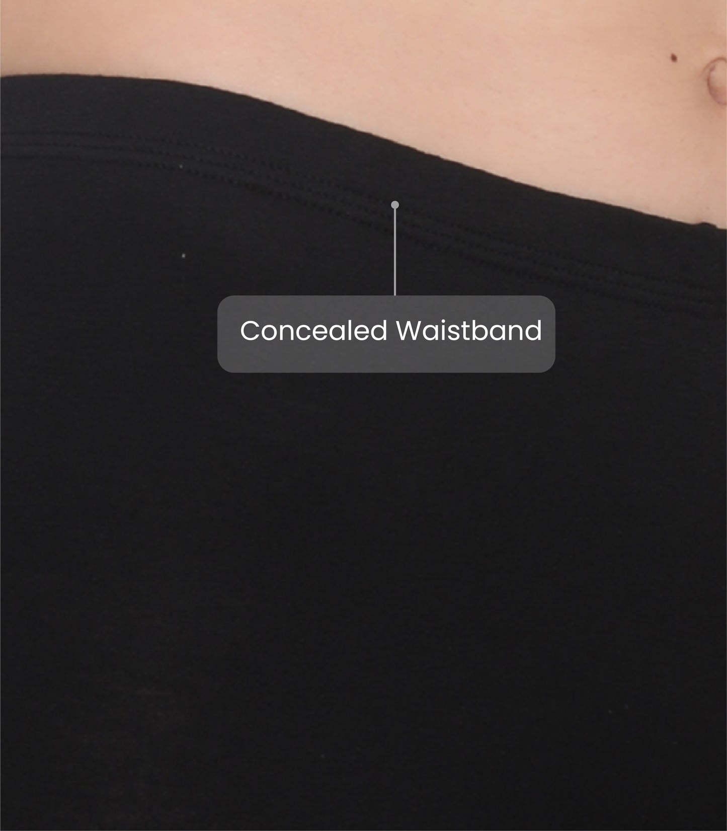 Bamboo Spandex Mid Rise Under Skirt Under Dress Shorts