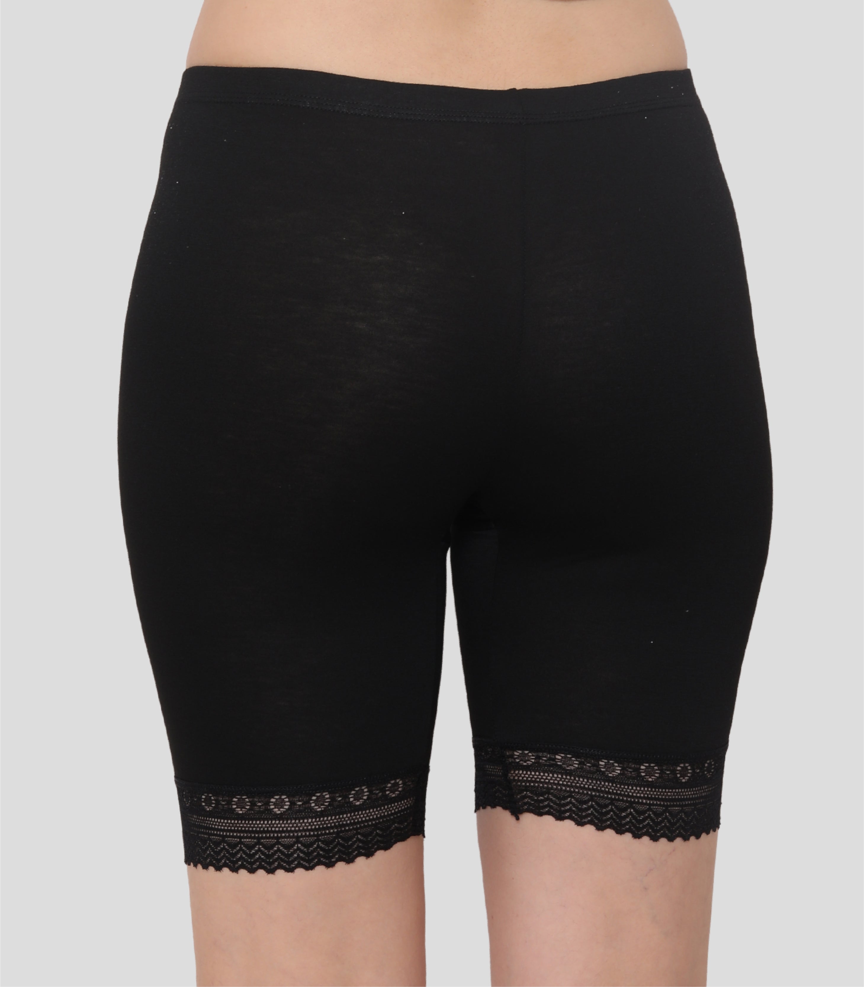 Bamboo Spandex Mid Rise Under Skirt Under Dress Shorts