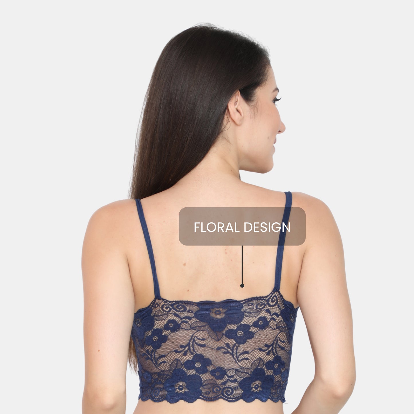 Stretchable Spaghetti Straps Bralette