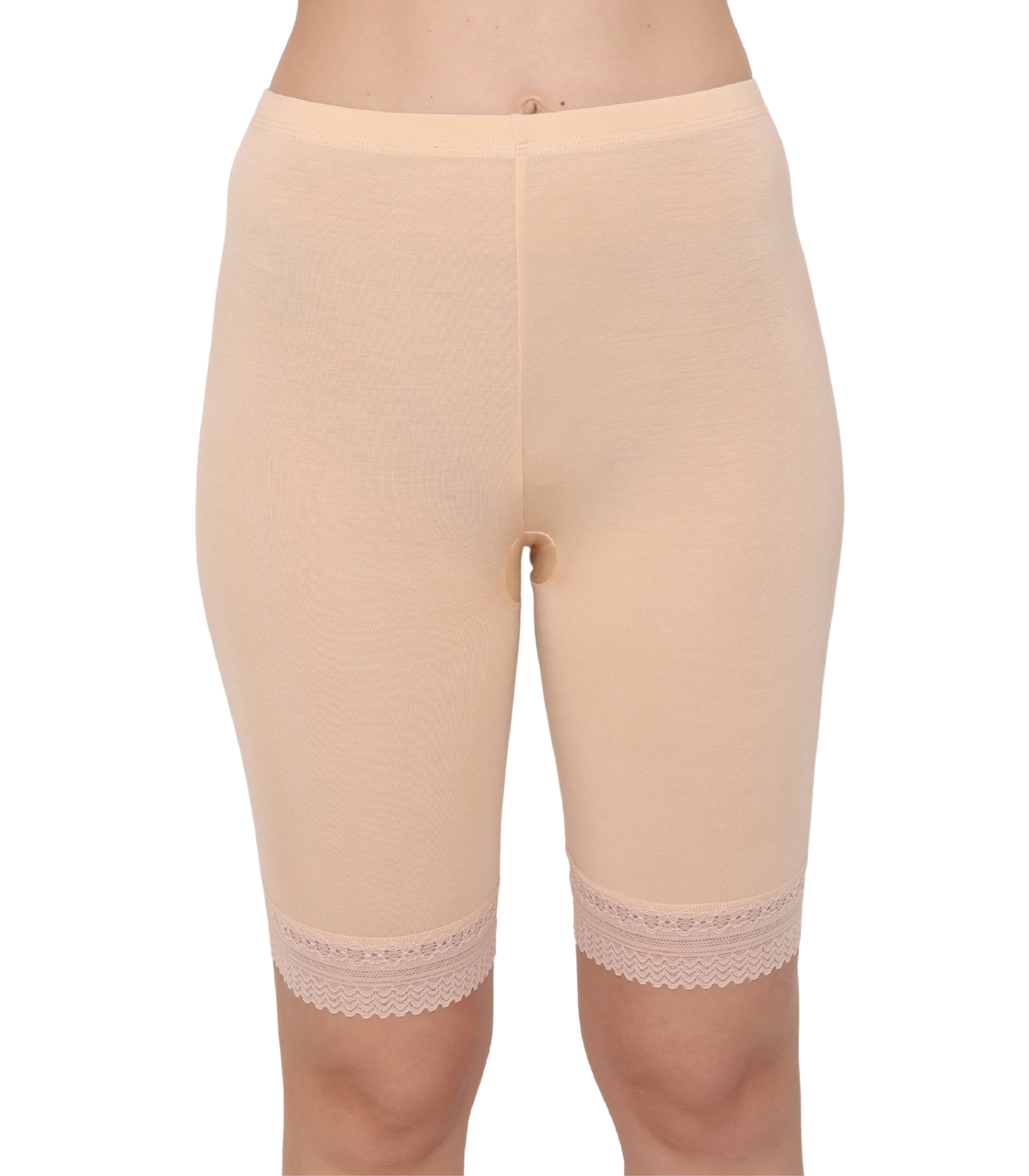 Bamboo Spandex Mid Rise Under Skirt Under Dress Shorts