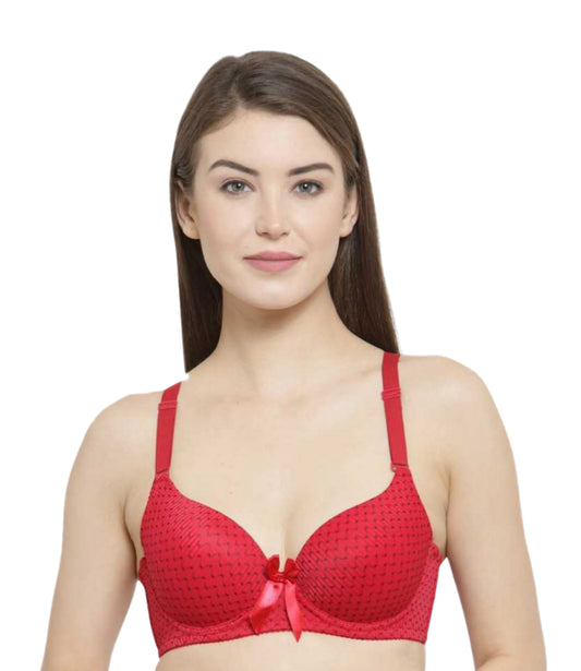 Women's Lace Padded Underwire Push Up Bra