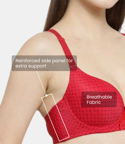 Women's Lace Padded Underwire Push Up Bra
