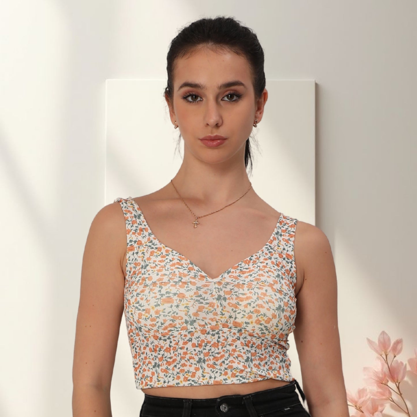Printed Western Top