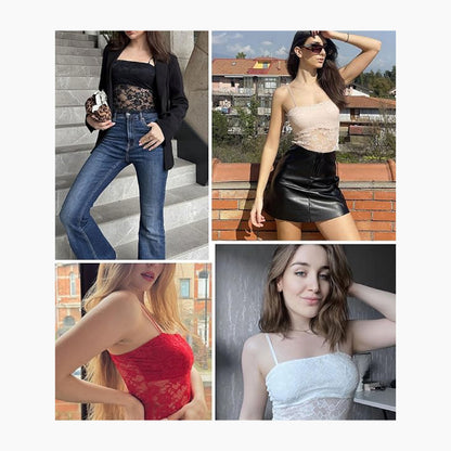 Floral Lace Padded Camisole