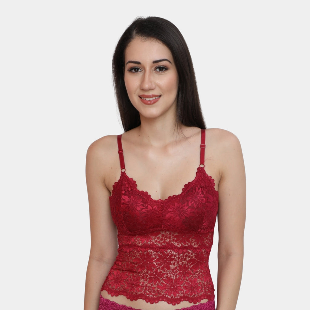 Floral Lace Padded Camisole